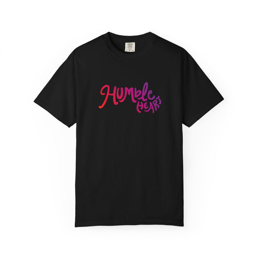 Humble Heart, Happy Heart Garment-Dyed Tee (Sunset)