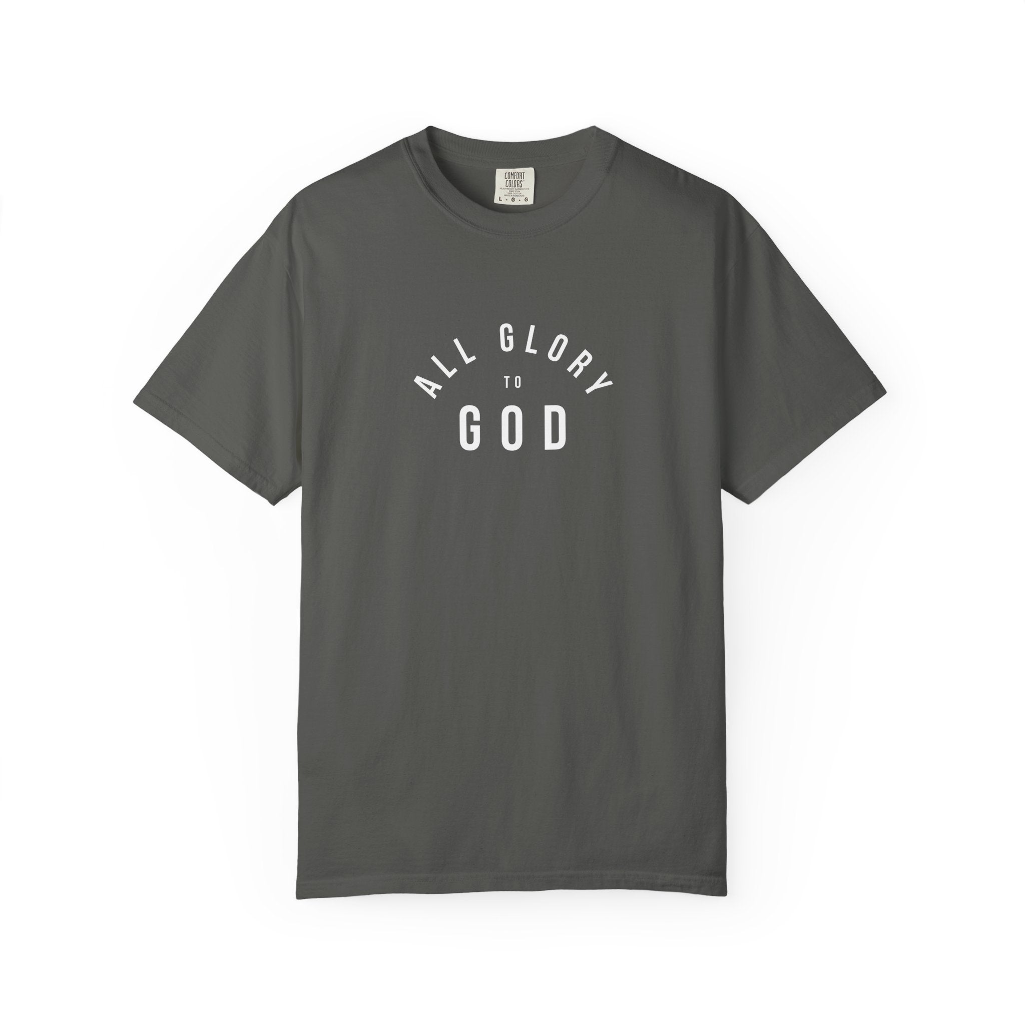 All Glory to God Garment-Dyed Tee
