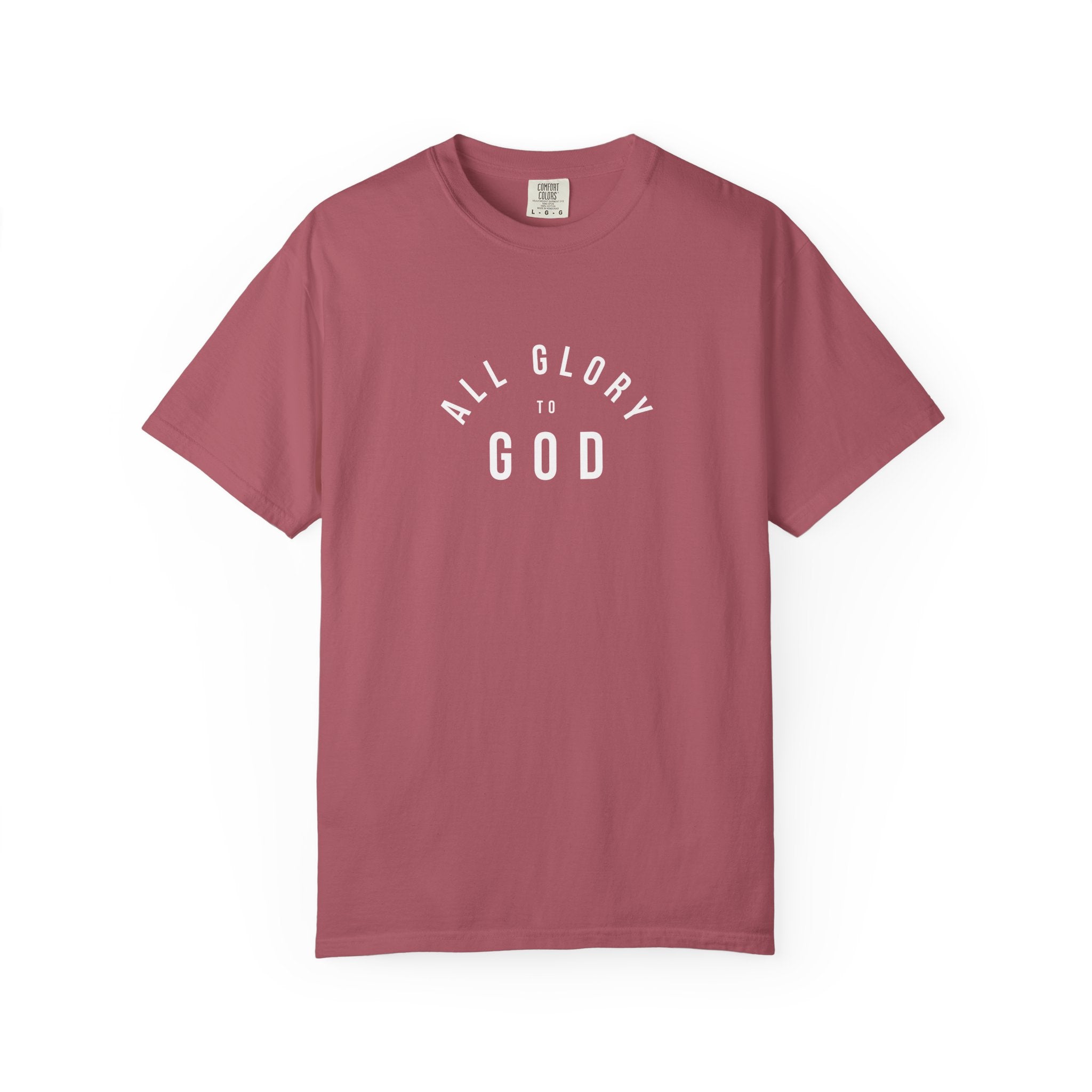 All Glory to God Garment-Dyed Tee