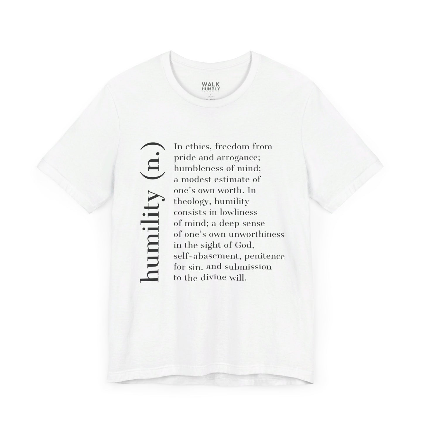 Humility: The 1828 Definition Tee