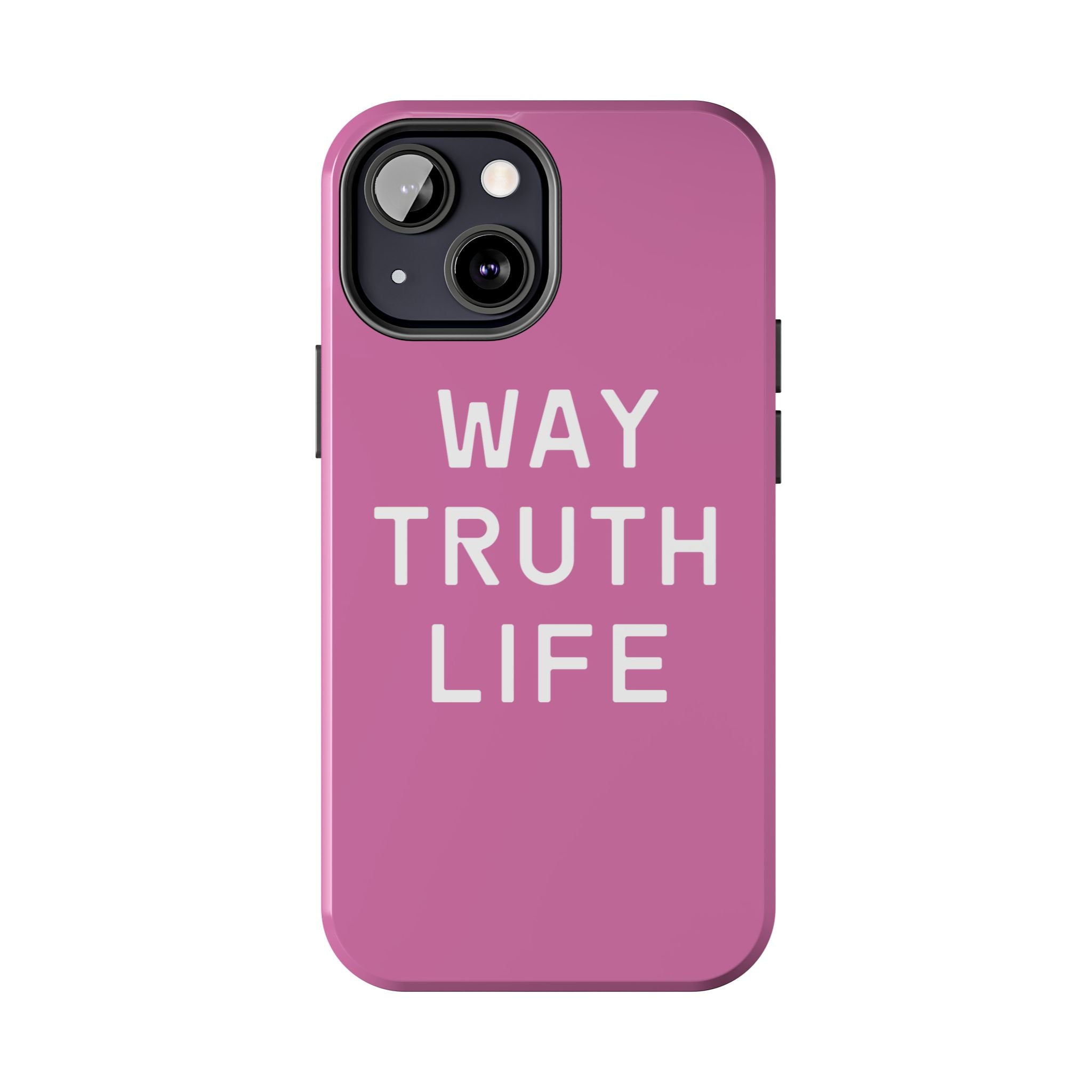 Way Truth Life Phone Case (Pink)
