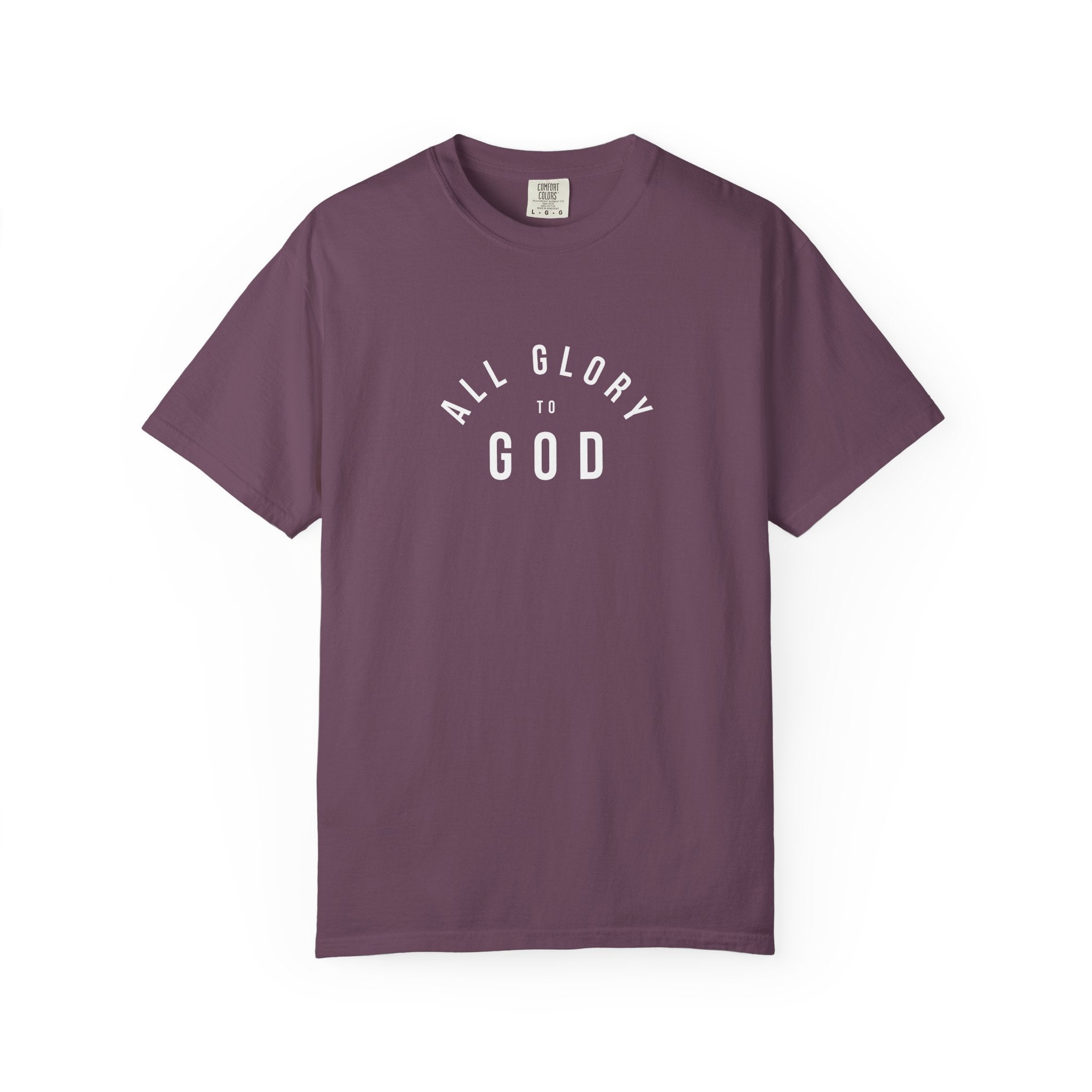 All Glory to God Garment-Dyed Tee