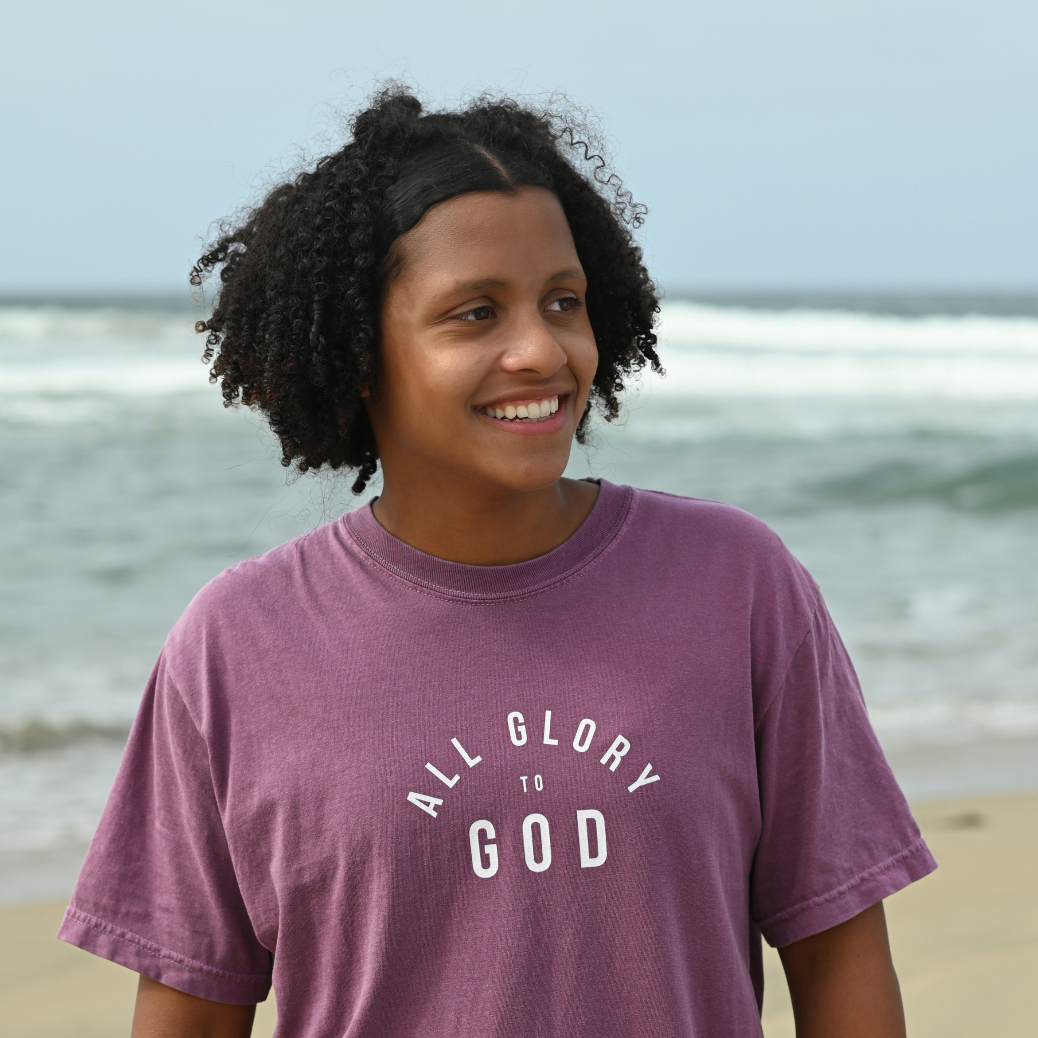 All Glory to God Garment-Dyed Tee