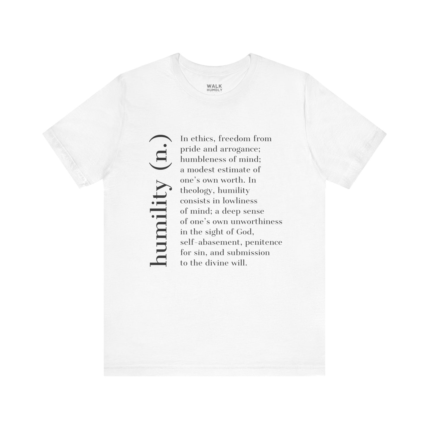 Humility: The 1828 Definition Tee