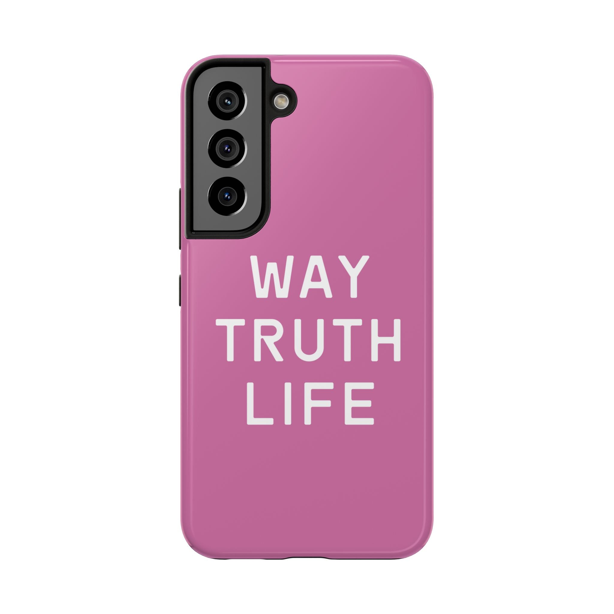Way Truth Life Phone Case (Pink)