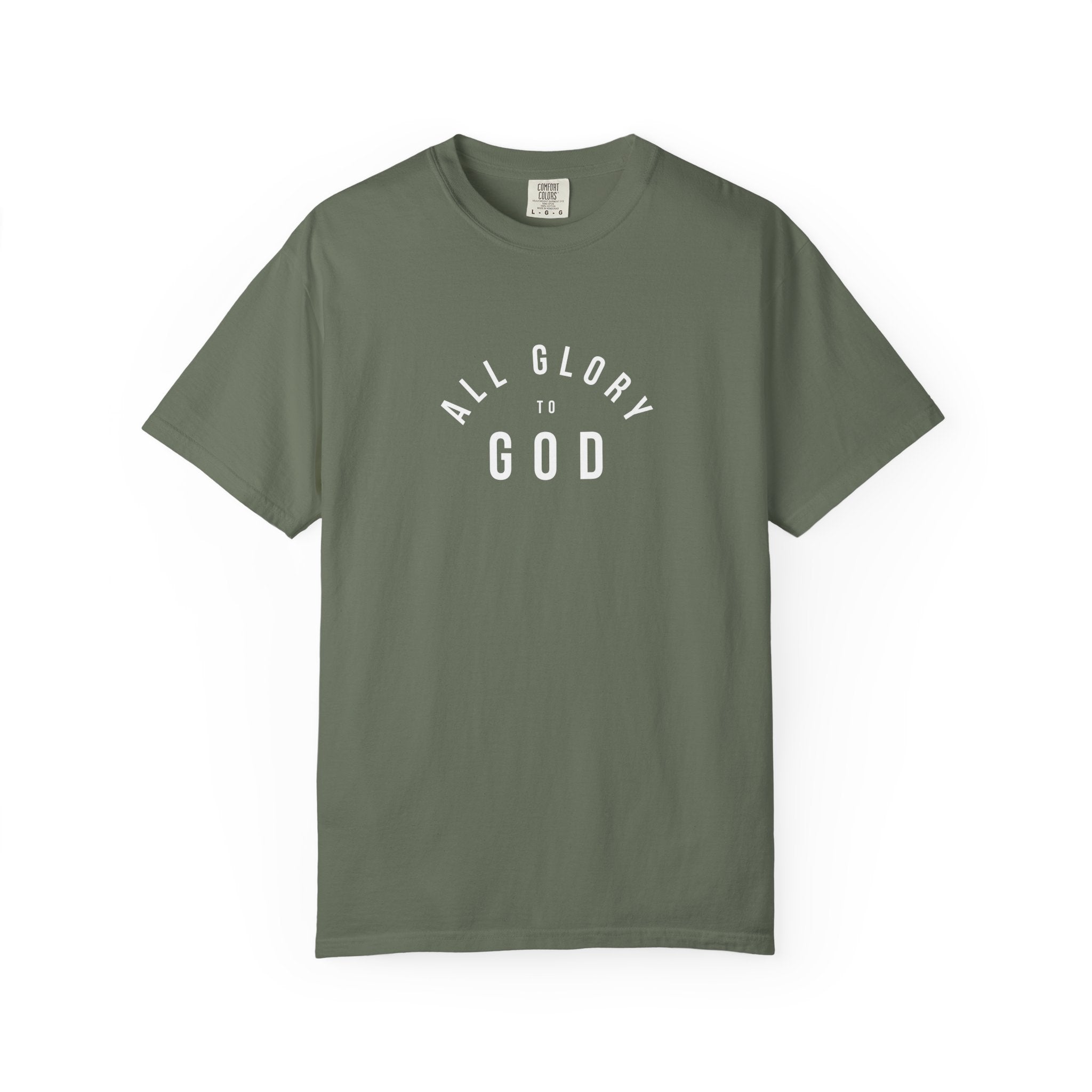 All Glory to God Garment-Dyed Tee