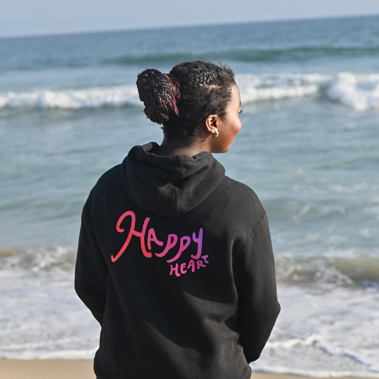 Humble Heart = Happy Heart Hoodie (Sunset)