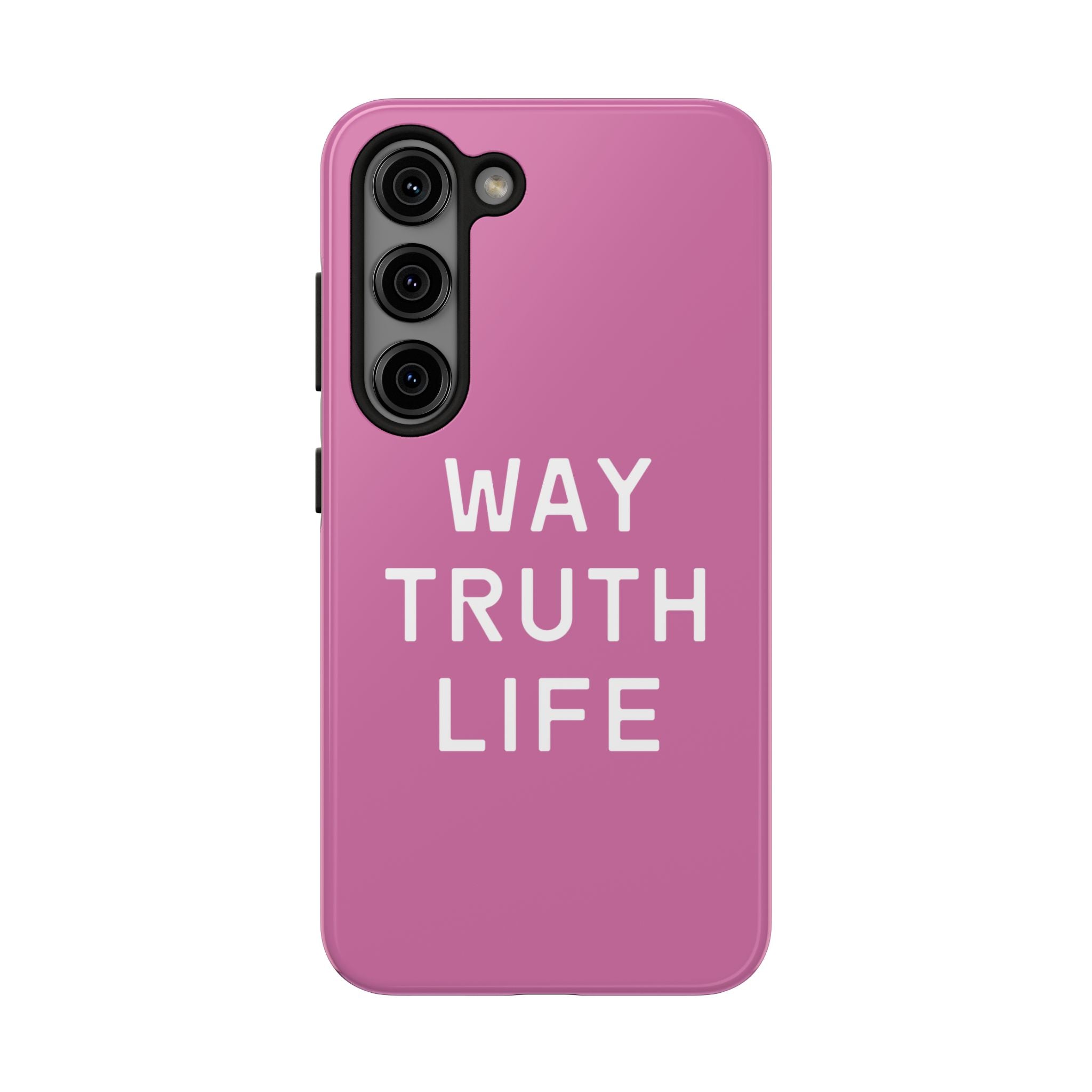 Way Truth Life Phone Case (Pink)