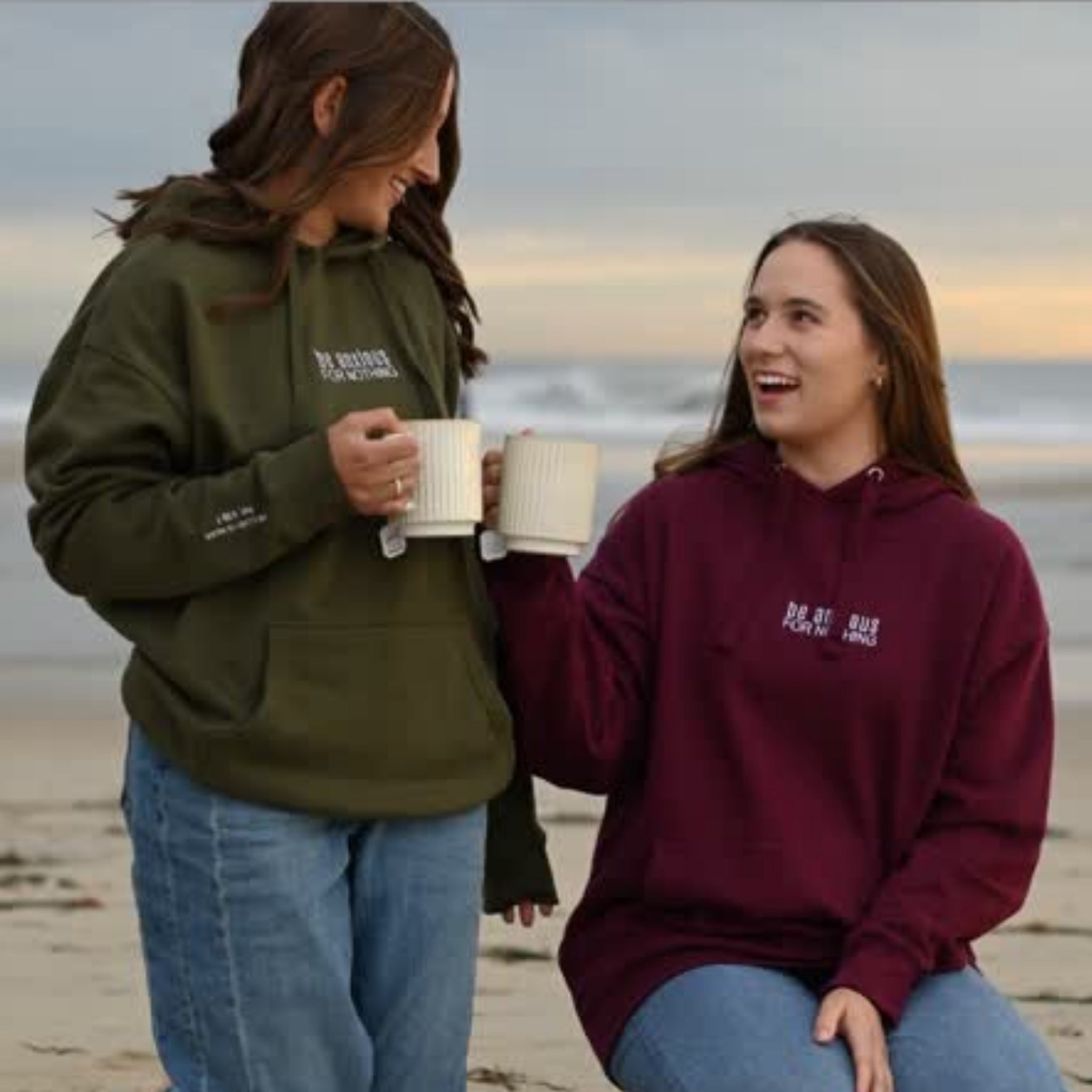 Be Anxious for Nothing Embroidered Hoodie