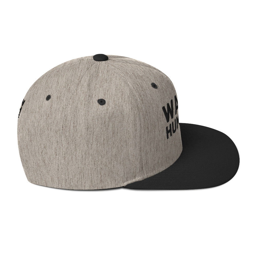 Walk Humbly Embroidered Two-Tone Hat