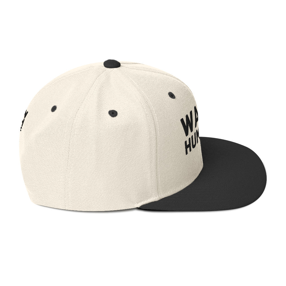 Walk Humbly Embroidered Two-Tone Hat