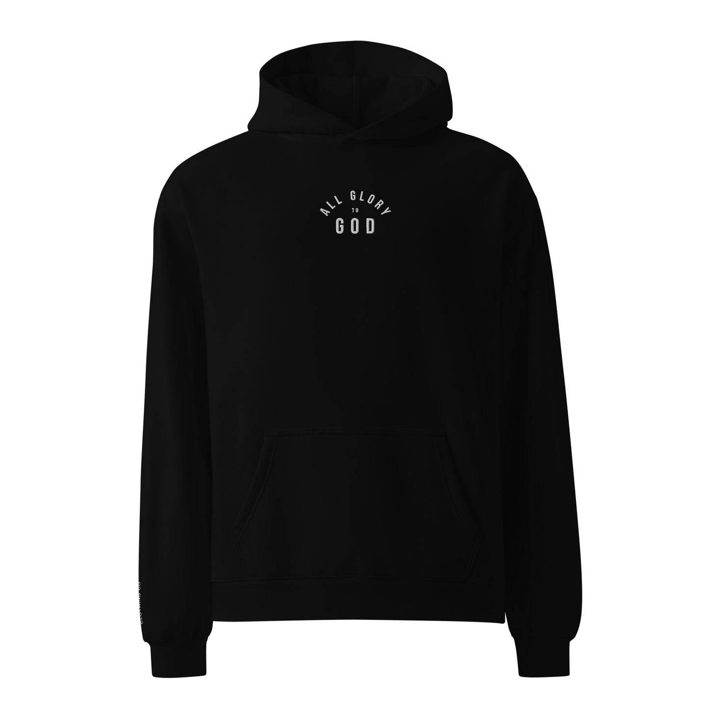 All Glory to God Embroidered Hoodie