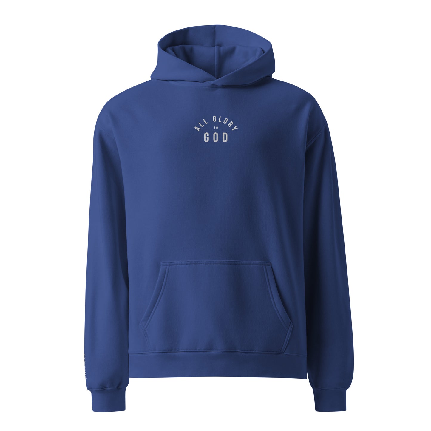 All Glory to God Embroidered Hoodie